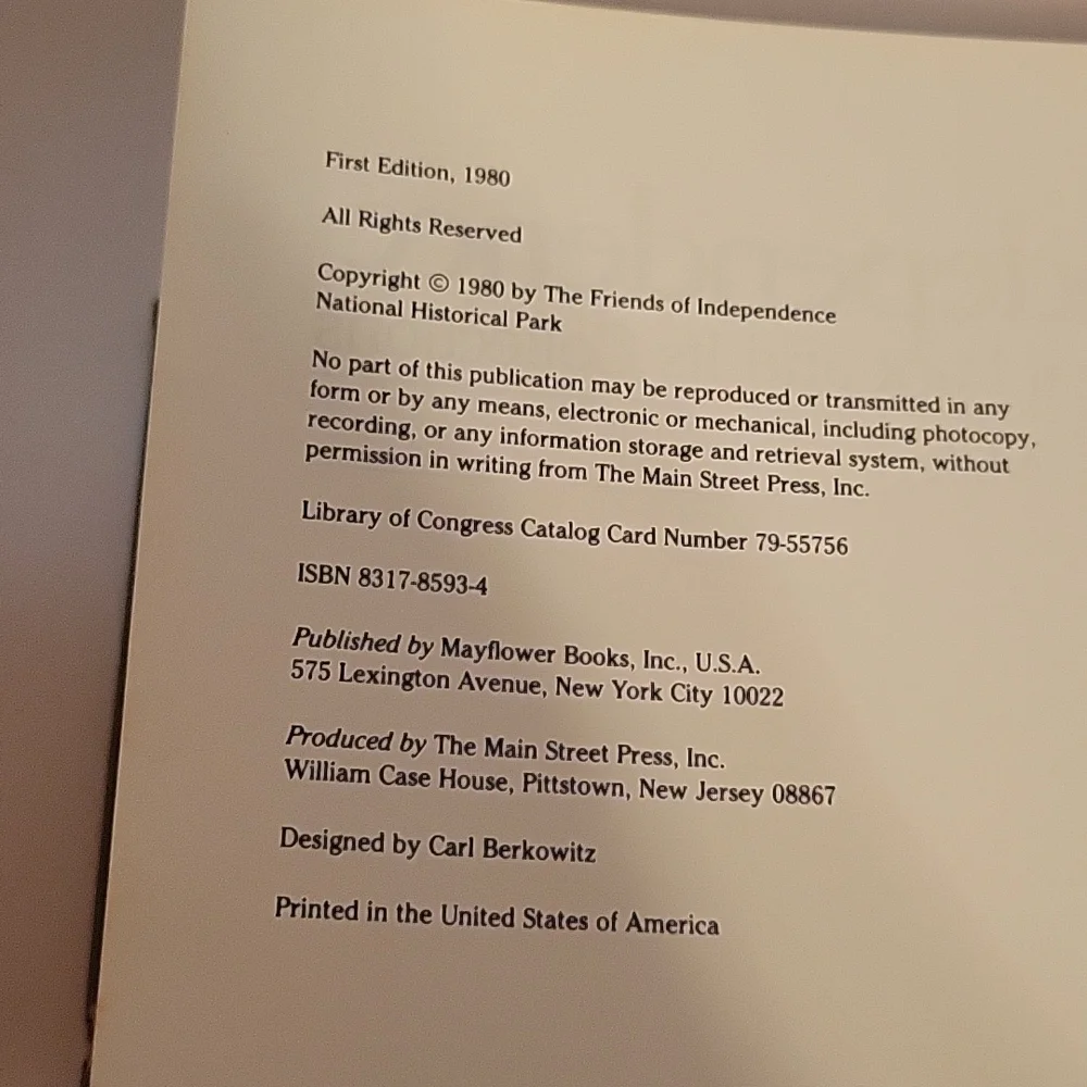 1980 Treasures of Independence Book